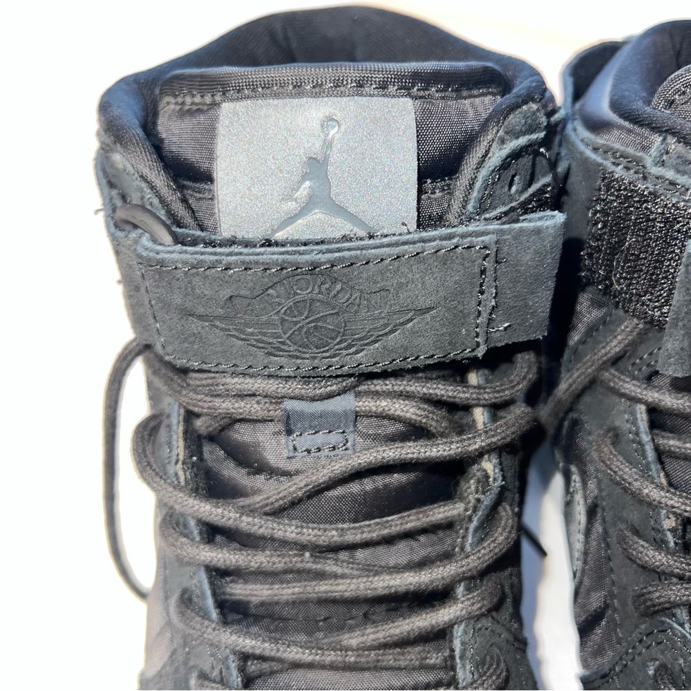 Jordan 1 Retro High Strap Black/Black-Pure Platinum in Original Box-Release ‘17 - Picture 7 of 12
